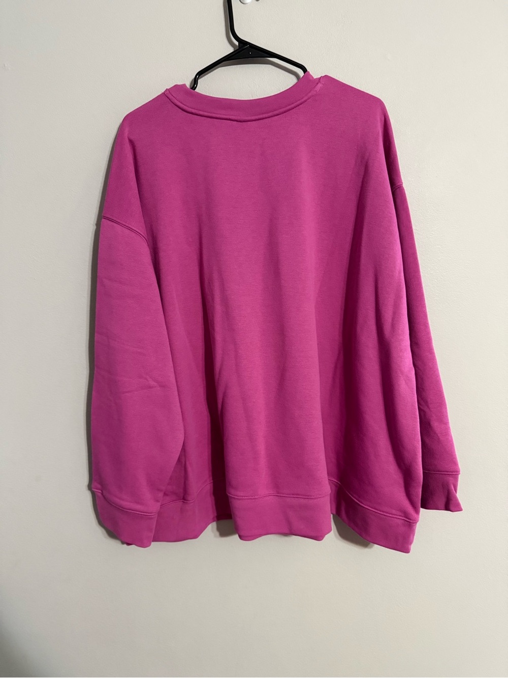 Terra & Sky Women’s Bright Magenta Fleece Sweatshirt 4x - Picture 5 of 5